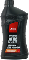 Масло полусинтетическое для четырехтактных двигателей AEG Lubricants Advance SAE 10W 40 1 л
