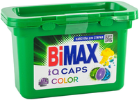 Умные капсулы для стирки Bimax Color 12 капсул
