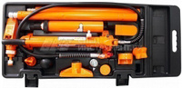 Набор гидравлического инструмента для кузовного ремонта 10 т. 17 предметов OMBRA