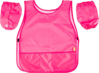 Одежда для уроков труда №1 School Накидка для труда ярко-розовая ФН2