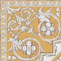 Декор для напольной плитки Алмаш угол желтый 30x30 HGD\B509\SG9174 KERAMA MARAZZI