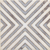 Декор для напольной плитки Амальфи STG\A403\1266 9,8*9,8 орнамент коричневый KERAMA MARAZZI