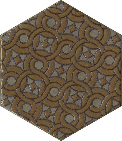 Декор для напольной плитки Гроссето коричневый VT\B559\SG23041N 20*23,1*0,7 KERAMA MARAZZI