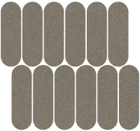 Декор для напольной плитки Джиминьяно наборный коричневый мат. 30*32*0,9 ID146 KERAMA MARAZZI