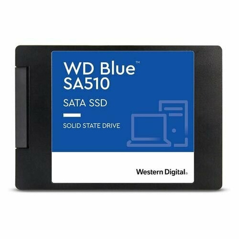 SSD накопитель WD Blue SA510 WDS400T3B0A 4ТБ, 2.5", SATA III, SATA Western Digital