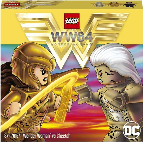 Конструктор LEGO DC Wonder Woman (ЛЕГО Чудо-женщина ДС) 76157 Чудо-женщина против Гепарды, 371 дет.