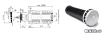 Клапан приточной вентиляции КПВ-125