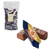 Конфеты шоколадные БАБАЕВСКИЙ с дробленым миндалем и вафельной крошкой 1000 г пакет ББ12279
