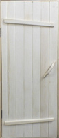 Входная дверь в деревянный дом хвоя с клином ДКл 700х1600 для бани