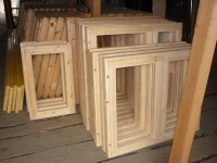Окна для веранды и террасы деревянное из массива сосны 600х800 мм