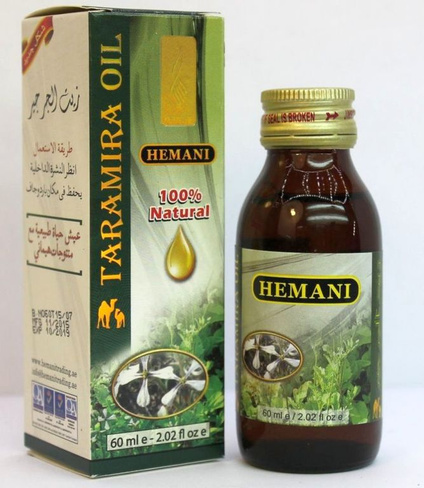 Масло усьмы Taramira oil (HEMANI) 60 мл