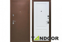 Входная дверь металлическая Tandoor Дипломат Белый Ясень 860x2050