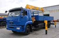 Камаз 65117 с КМУ Soosan SCS 513