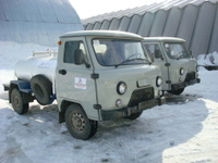 УАЗ-36221 "Молоковоз" с охладителем