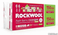 Утеплитель ROCKWOOL/Роквул Лайт Баттс Скандик 150 3.6м2 0.54м3