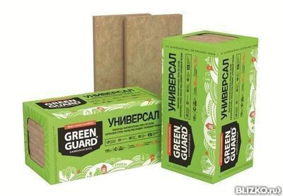 Утеплитель GreenGuard Универсал 50мм 1200x600 5,76м2