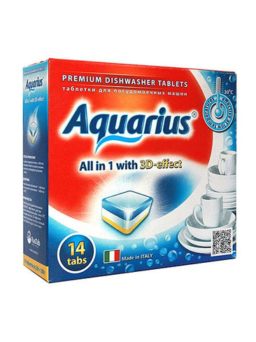 Таблетки AQUARIUS для ПММ All in1 14 таб.