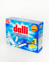 Таблетки для посудомоечной машины Dalli Brillanz, 40 шт.