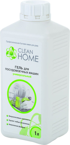 CLEAN HOME Гель для посудомоечных машин 1 л.