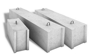 Фундаментные блоки сплошные железобетонные ФБС 9-6-6 880х600х580