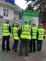 Поддерживающая уборка во время городских праздников, мероприятий