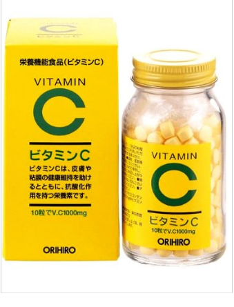 Orihiro Натуральный Витамин С 1000 мг, 300 шт