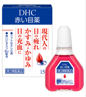 DHC Red eye drops Глазные капли против усталости глаз, 15мл