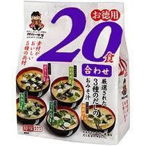 Мисо-суп MIYASAKA, ассорти, с белой пастой Мисо, 20 порций, 321 гр.