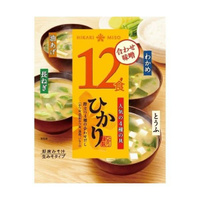 Мисо-суп Ассорти 4 вкуса, 12 порций, 216 гр.