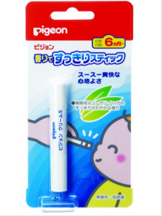 Ментоловый карандаш для облегчения дыхания при насморке для детей PIGEON