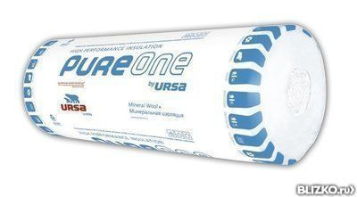 Утеплитель PureOne 37 RN 2x1000x1200x50 мм 24 м2 Урса