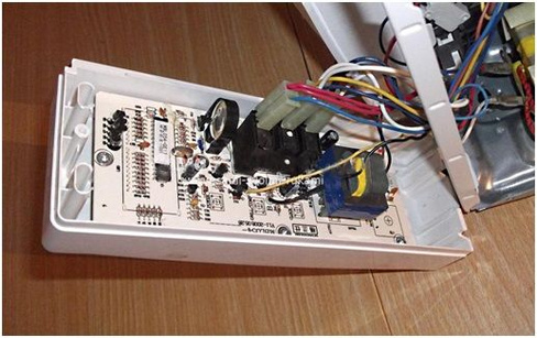 Ремонт платы управления микроволновки