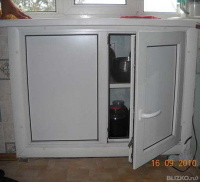 Рыбинский холодильник под окно
