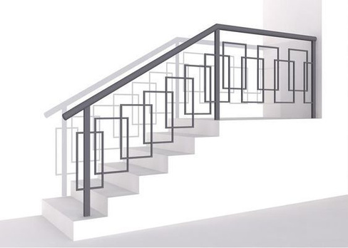 Перила для лестницы в частный дом