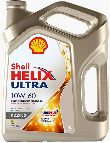 Масло моторное Shell Helix Ultra Racing 10W-60 (4 л)