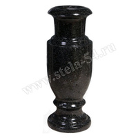 Ритуальная ваза из гранита (Габбро) 500х200мм
