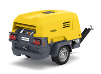 Дизельный компрессор Atlas Copco XAS 58 KD на шасси