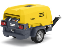 Дизельный компрессор Atlas Copco XAS 48 KD на шасси