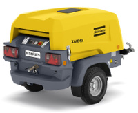 Дизельный компрессор Atlas Copco XAS 38 KD на шасси