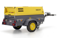 Дизельный компрессор Atlas Copco XAS 97 DD с генератором на шасси