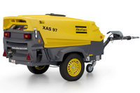 Дизельный компрессор Atlas Copco XAS 97 DD на шасси