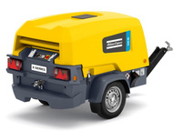 Дизельный компрессор Atlas Copco XAS 88 KD на шасси