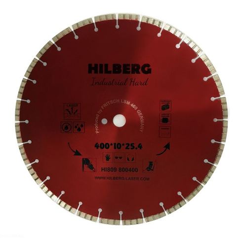 Диск алмазный Hilberg Industrial Hard д. 400 мм