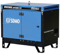 Дизельный генератор SDMO DIESEL 6500 TE AVR SILENCE с АВР