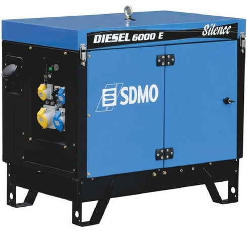 Дизельный генератор SDMO DIESEL 6000 E AVR SILENCE