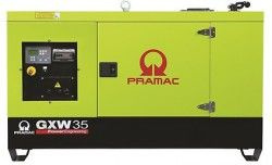 Дизельный генератор Pramac GXW 35 W в кожухе