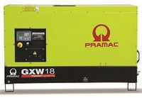 Дизельный генератор Pramac GXW 18 W в кожухе с АВР