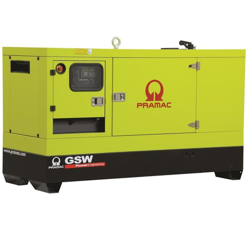 Дизельный генератор Pramac GSW 110 P в кожухе