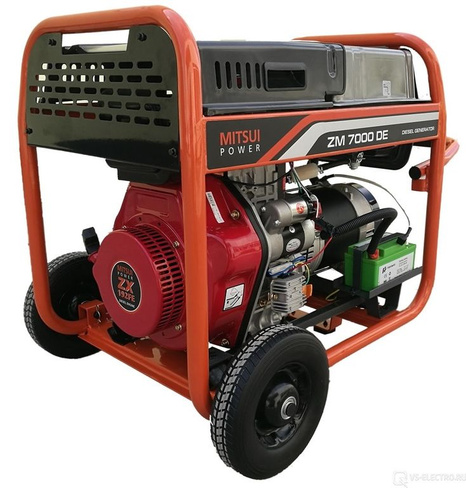 Дизельный генератор Mitsui Power ZM 7000 DE