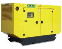 Дизельный генератор Aksa AC-110 в кожухе с АВР
